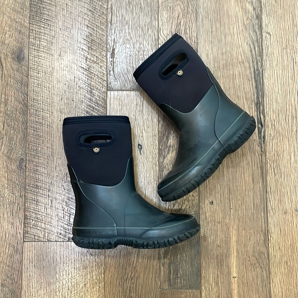 Bogs waterproof rain snow boots toddler boy 8